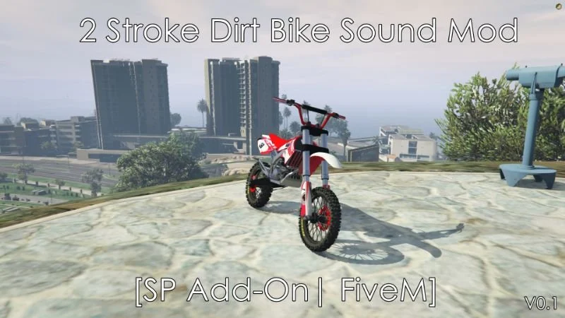 2 Stroke Dirt Bike Engine Sound (FiveM)