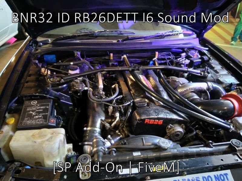 BNR32 ID RB26DETT Engine Sound (FiveM)