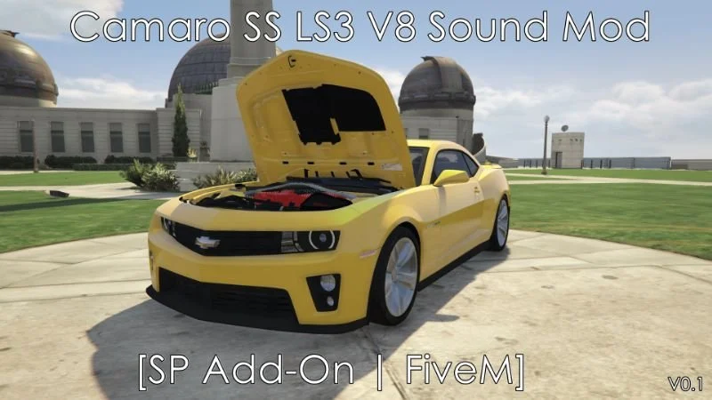 Camaro SS LS3 V8 Engine Sound (FiveM)