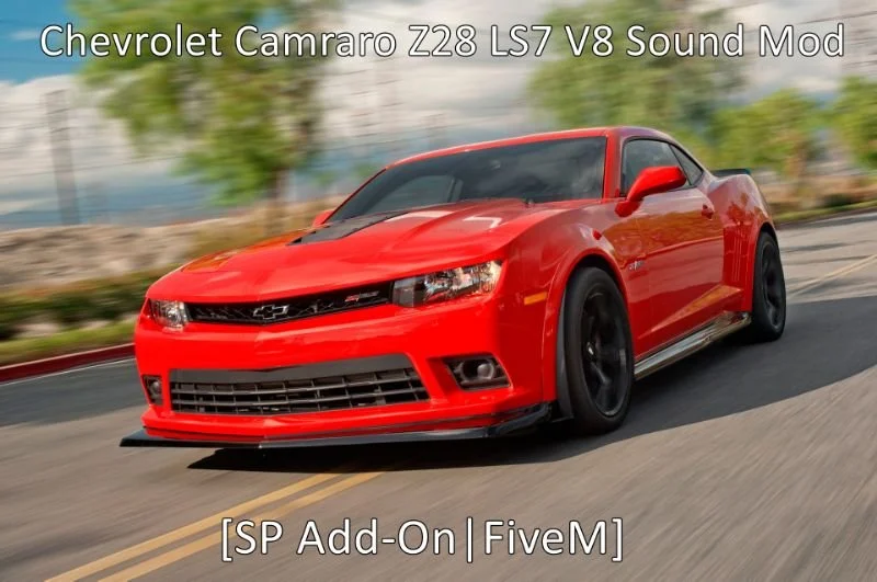 Chevrolet Camaro Z28 LS7 V8 Engine Sound (FiveM)