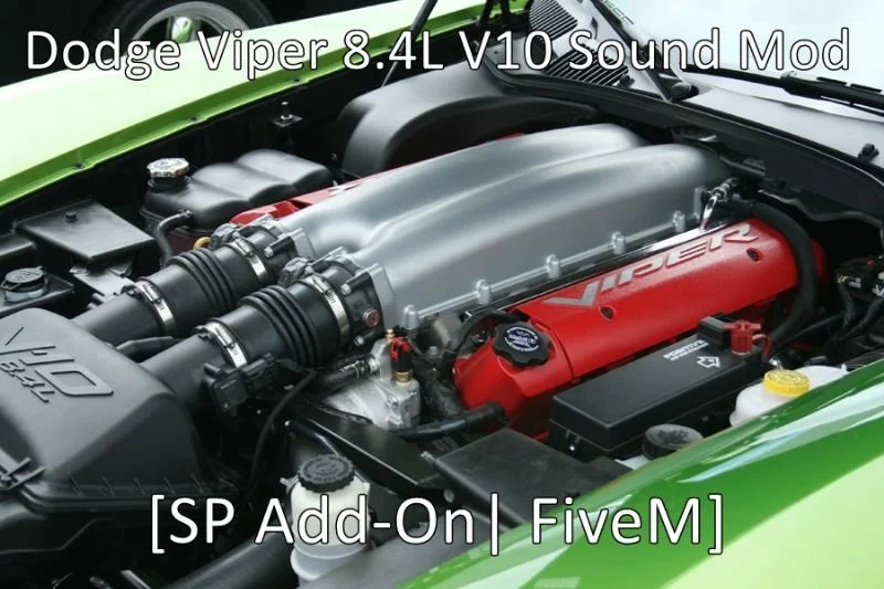 Dodge Viper SRT 8.4L V10 (NA) Engine Sound (FiveM)