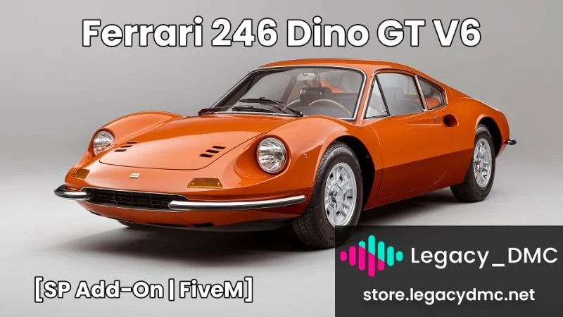Ferrari 246 Dino GT V6 Engine Sound (FiveM)