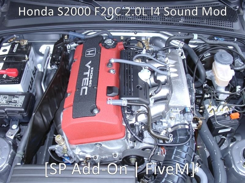 Honda S2000 F20C I4 Engine Sound (FiveM)