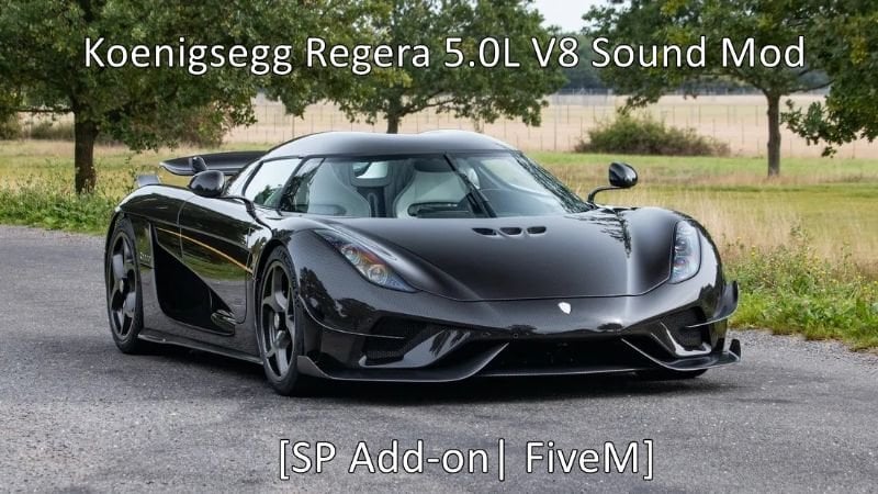 Koenigsegg Regera 5.0L V8 Engine Sound (FiveM)