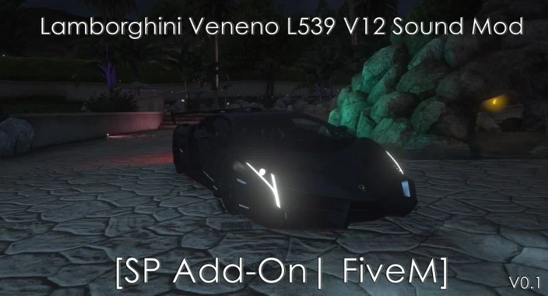 Lamborghini Veneno L539 V12 Engine Sound (FiveM)