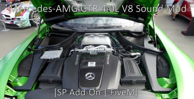 Mercedes-AMG GTR 4.0L V8 Engine Sound (FiveM)