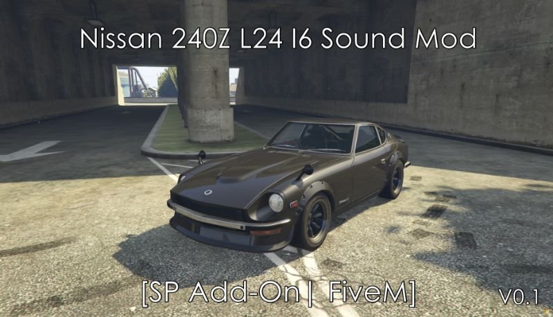 Nissan 240Z L24 I6 Engine Sound (FiveM)