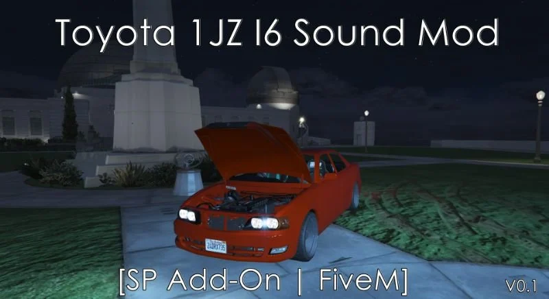 Toyota 1JZ I6 Engine Sound (FiveM)