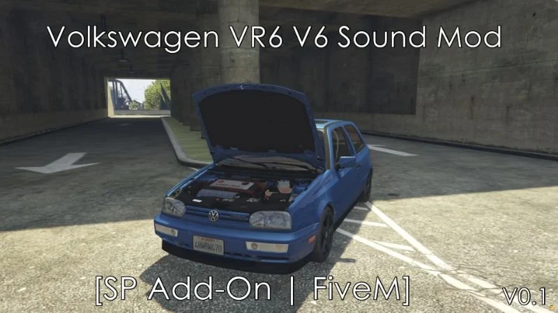 Volkswagen VR6 V6 Engine Sound (FiveM)