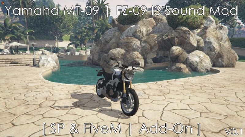 Yamaha MT-09/FZ-09 I3 Engine Sound (FiveM)